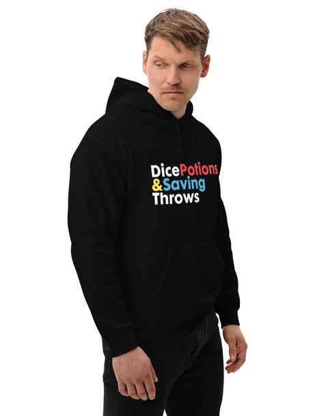 Dice, Potions &amp; Saving Throws Hoodie