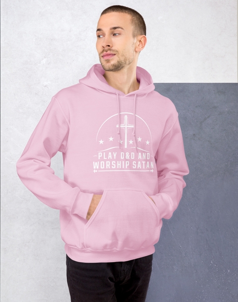 Play DND &amp; Worship Satan Hoodie