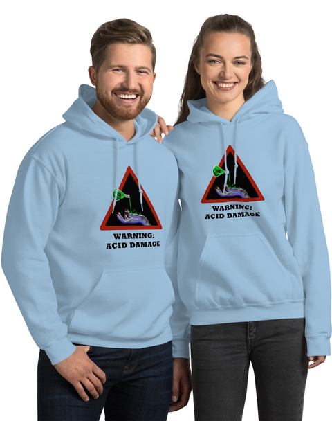 Warning: Acid Damage Hoodie