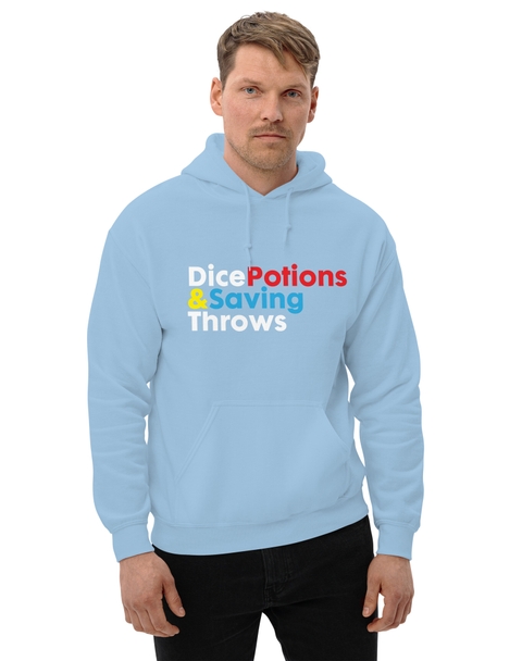 Dice, Potions &amp; Saving Throws Hoodie