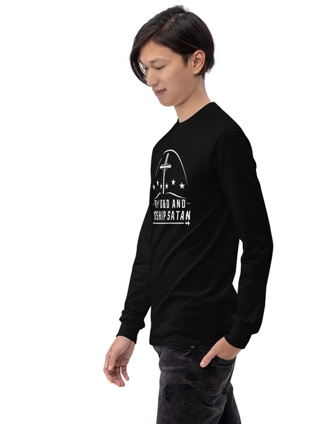 Play DND &amp; Worship Satan Long Sleeve Shirt