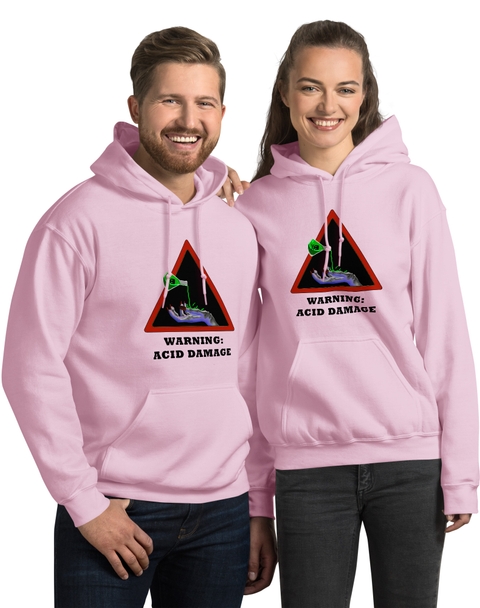 Warning: Acid Damage Hoodie