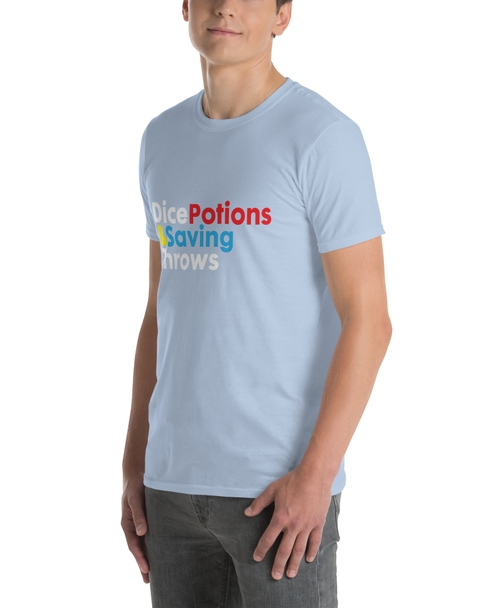 Dice, Potions &amp; Saving Throws T-Shirt