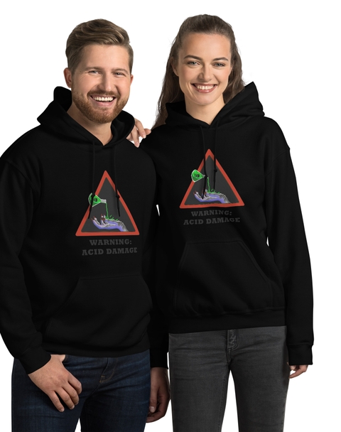 Warning: Acid Damage Hoodie