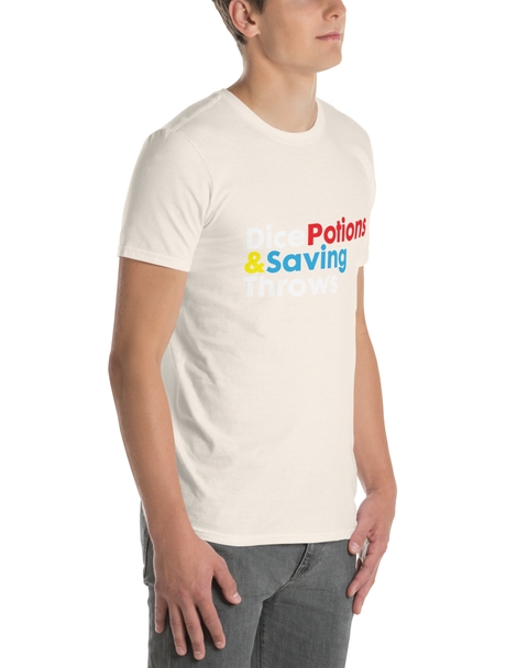 Dice, Potions &amp; Saving Throws T-Shirt