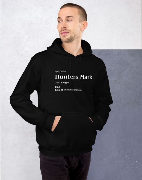 <p>Hunters Mark <span class="text-dnd-red">Hoodie</span></p>
