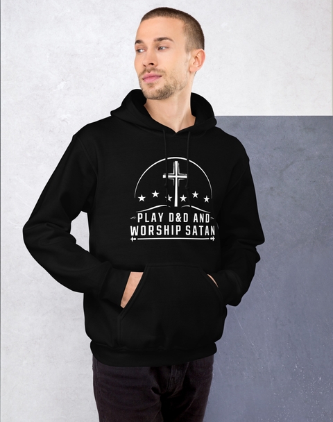 Play DND & Worship Satan Hoodie