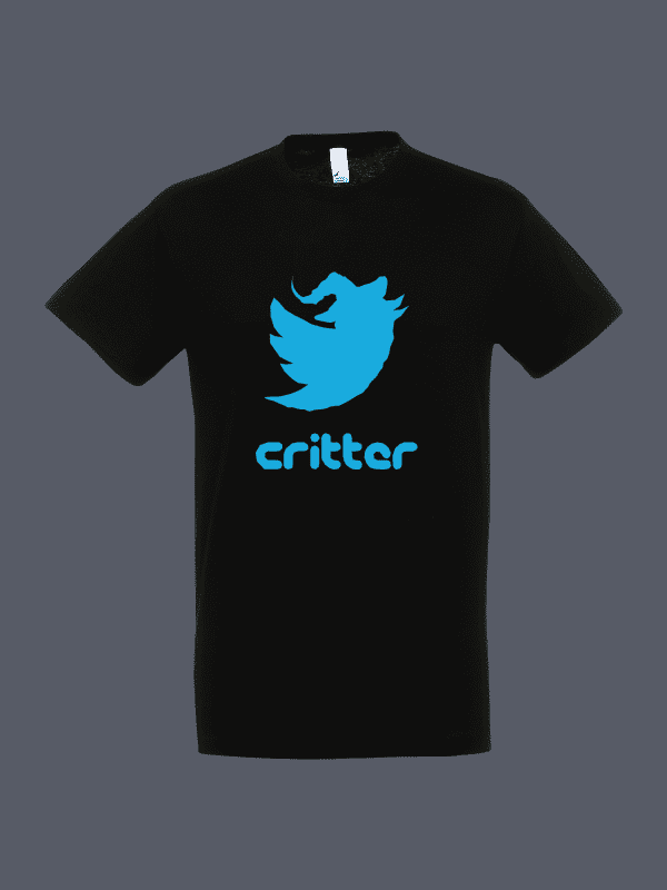 Critter Tshirt Black