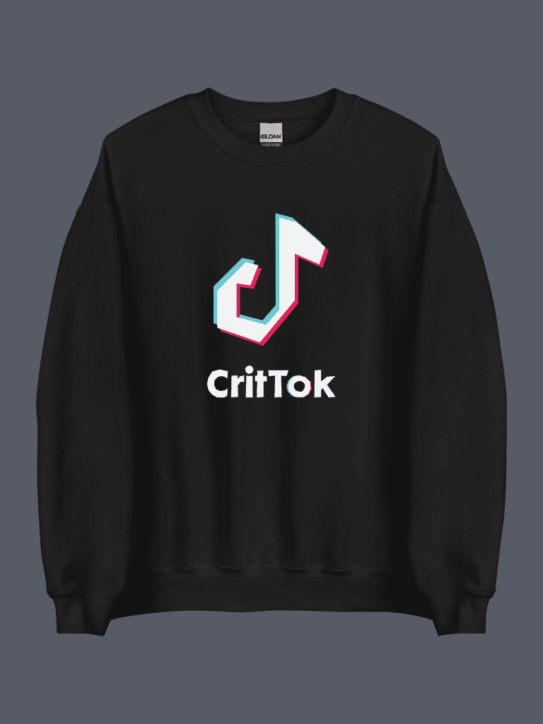 Crittok Sweatshirt Black