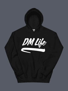 DM Life Hoodie Black