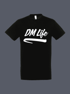 DM Life Tshirt Black DM Life Tshirt Black