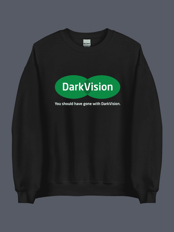 Darkvision Sweatshirt Black