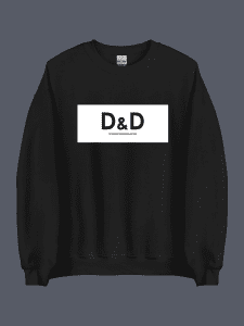 Designer DnD Sweatshirt Black