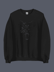 Donnie Dragon Sweatshirt Black