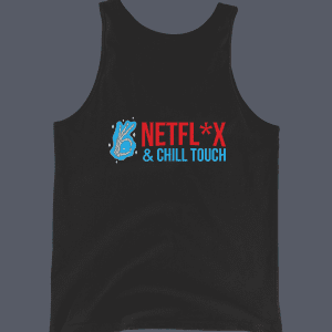 Netflix & Chill Touch Vest Black