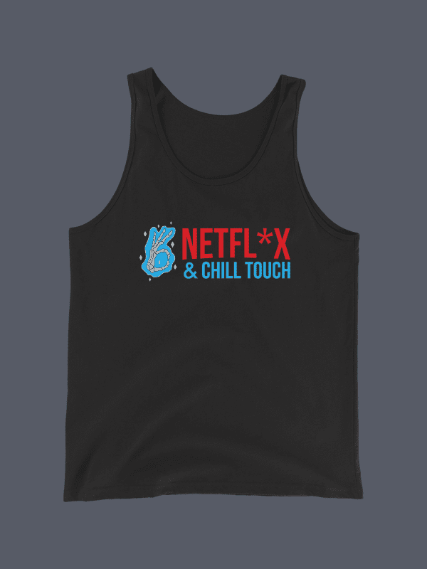 Netflix & Chill Touch Vest Black