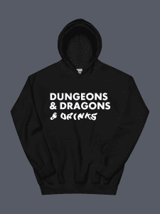 Weekend Plans Hoodie Black