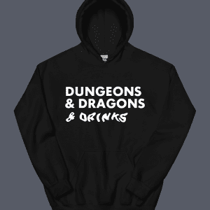 Weekend Plans Hoodie Black