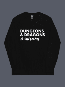 Weekend Plans Long Sleeve Tee Black