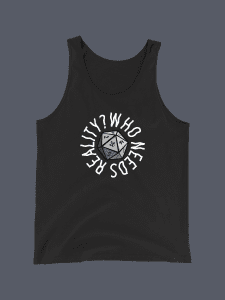 Who Needs Reality Vest black