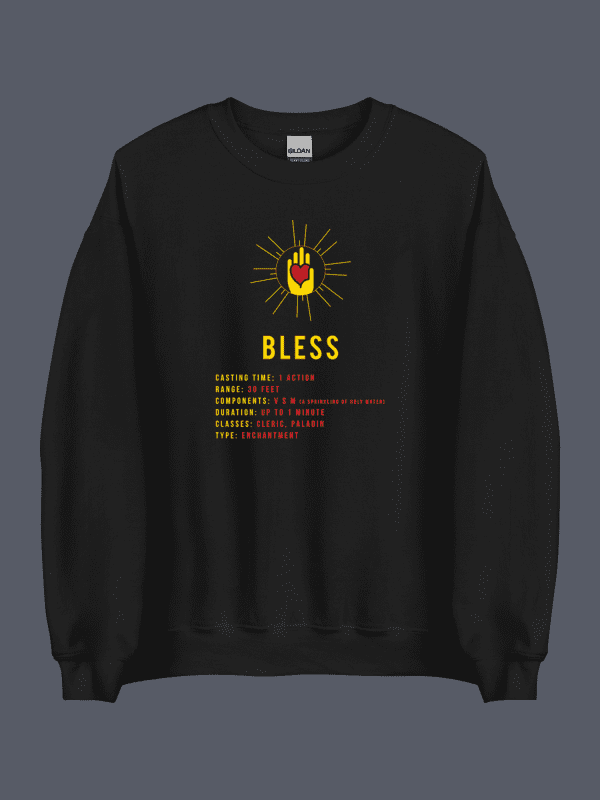 Bless Sweatshirt Black