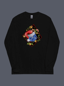D20 Xmas Long Sleeve Tee Black