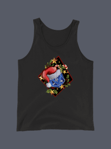 D20 Xmas Vest black