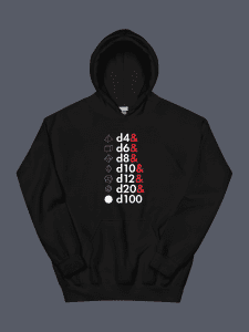 D4To100 Hoodie Black