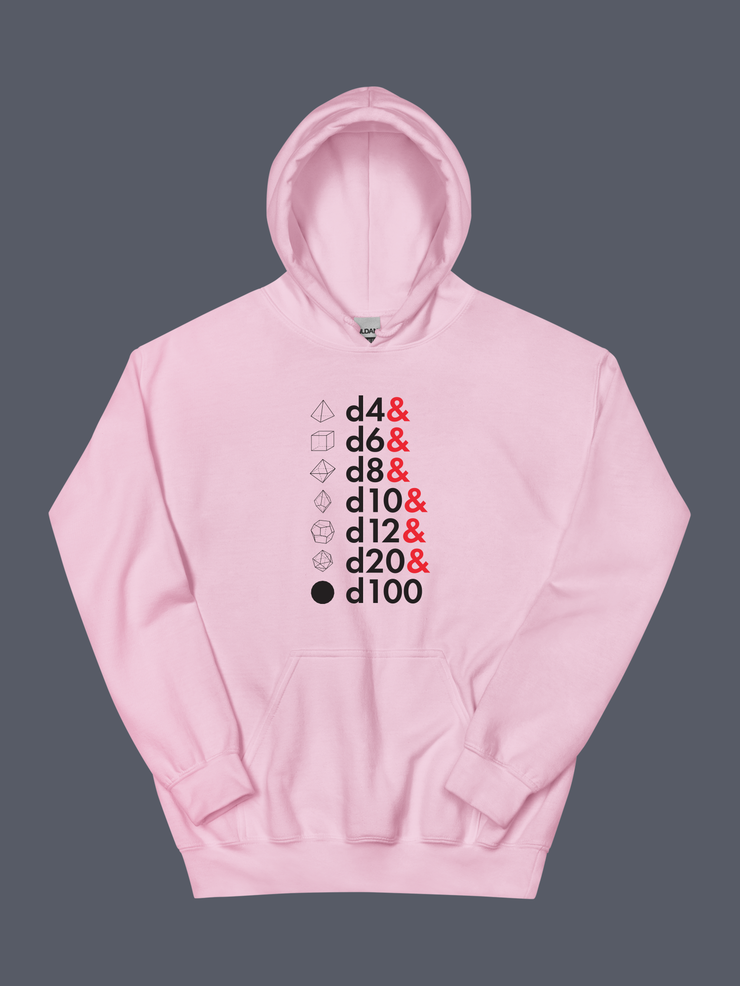 D4To100 Hoodie Pink