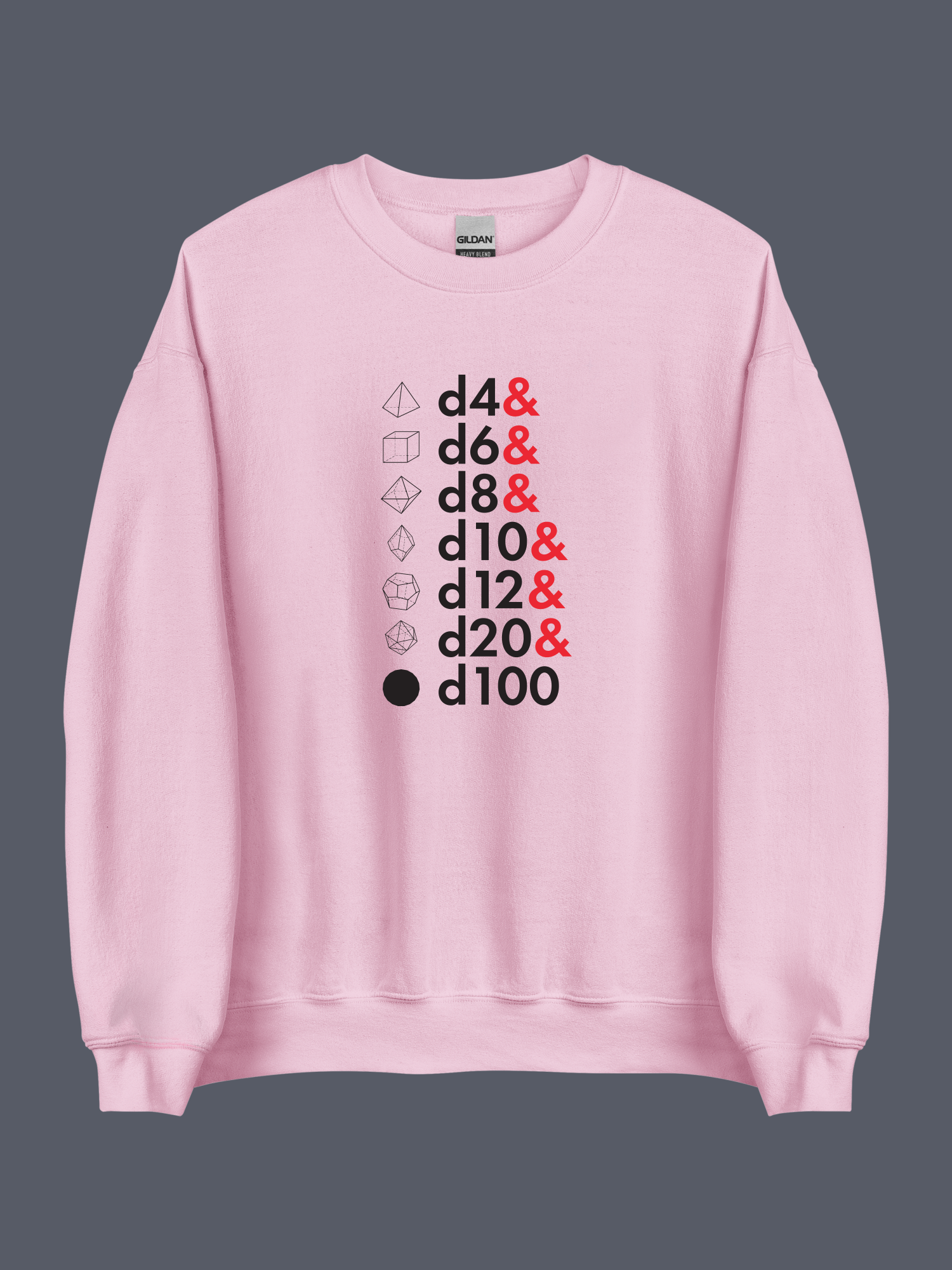D4To100 Sweatshirt Pink