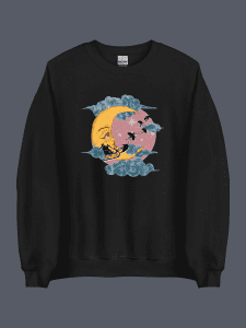 DnD Dreamin Xmas Sweatshirt Black