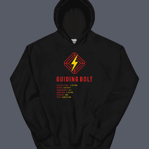 Guiding Bolt Hoodie Black