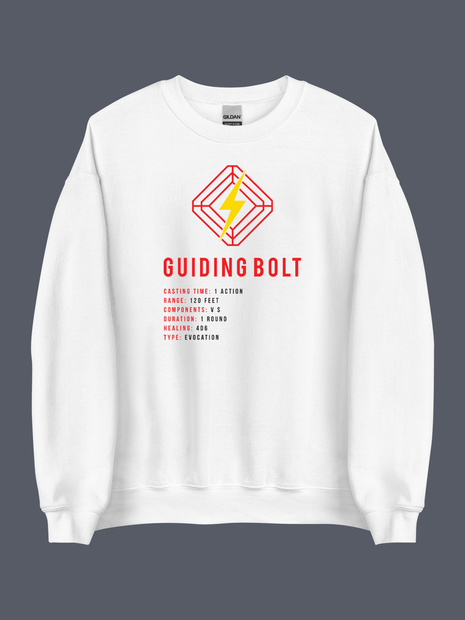 Guiding Bolt Sweatshirt White