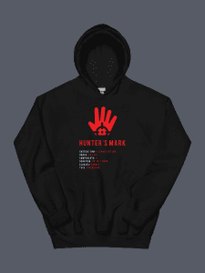 Hunters Mark Hoodie Black