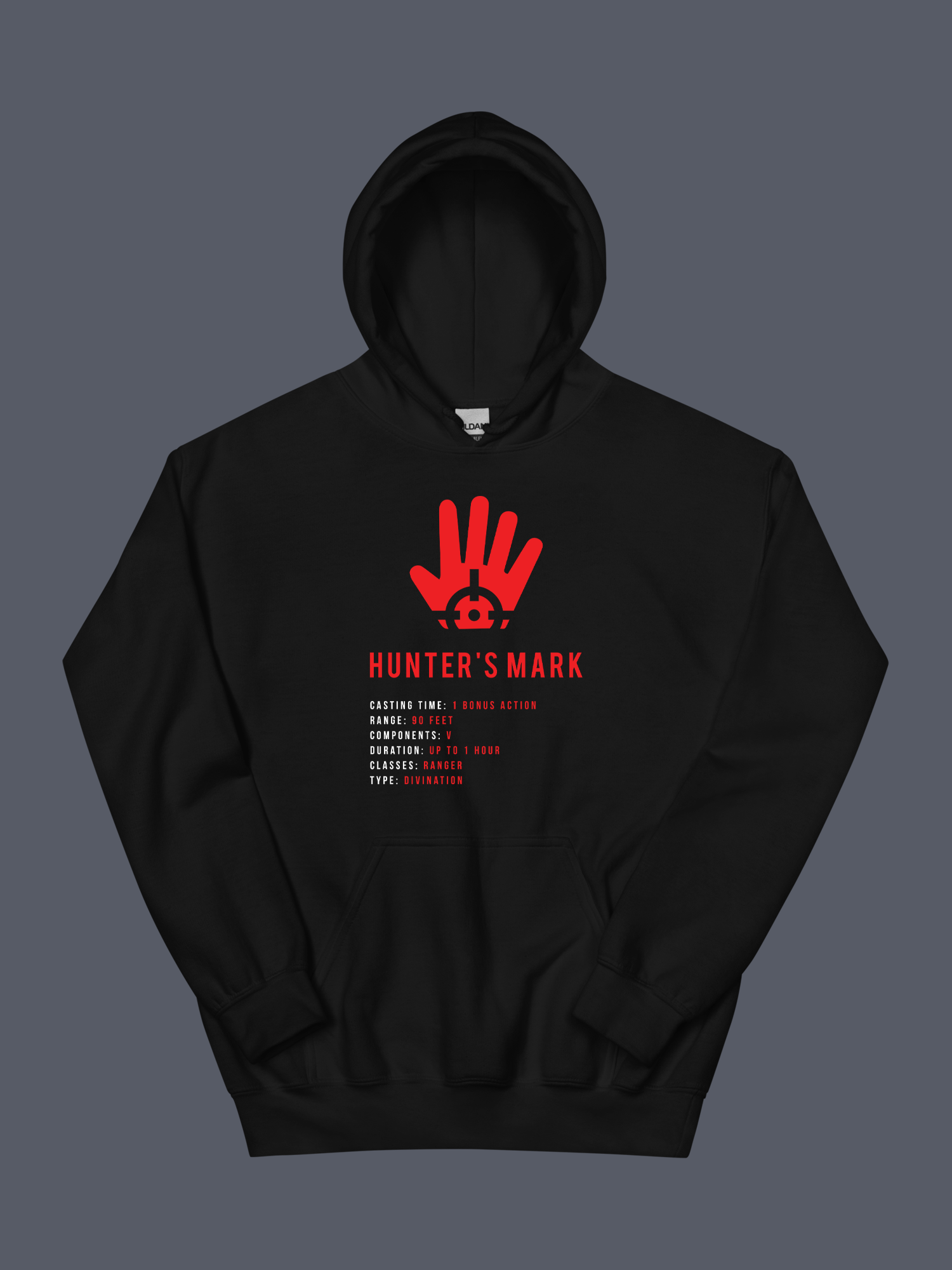 Hunters Mark Hoodie - Shop DnD