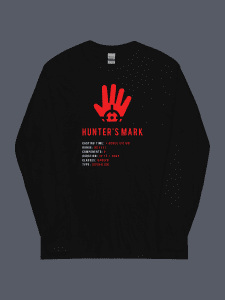 Hunters Mark Long Sleeve Tee Black