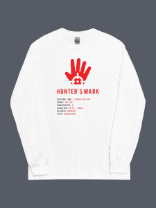 Hunters Mark Long Sleeve Tee White
