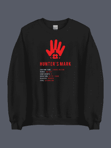 Hunters Mark Sweatshirt Black
