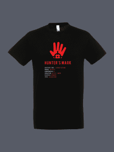 Hunters Mark Tshirt Black
