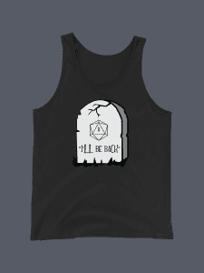 Ill Be Back Vest black