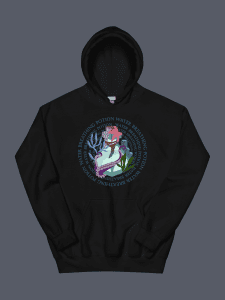 Water Breathing Potion Hoodie Black