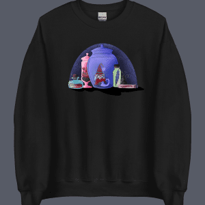 Grumpy Gnome Sweatshirt Black