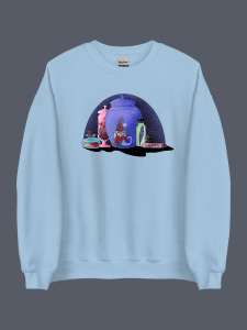 Grumpy Gnome Sweatshirt Blue