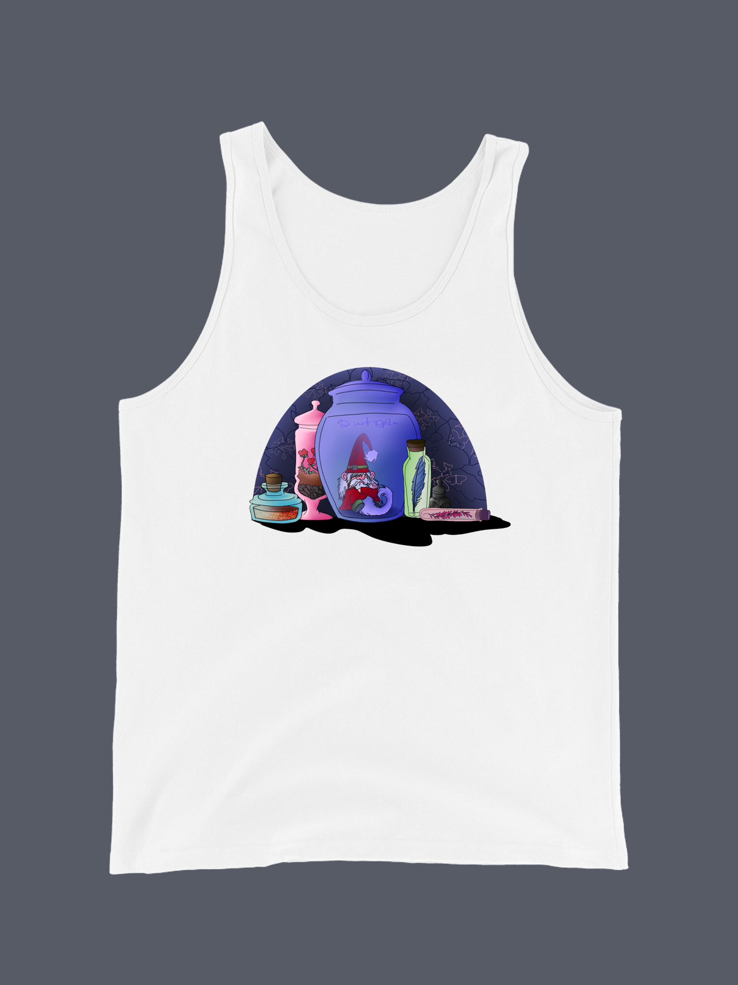 Grumpy Gnome Vest White