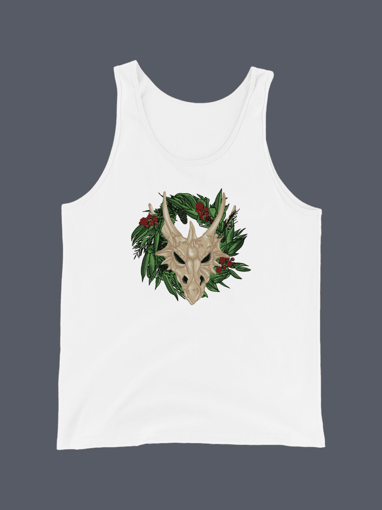 Wreath Of The Dragon Vest White