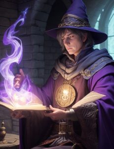 DreamShaper_v7_A_dungeons_and_dragons_wizard_character_casting_1