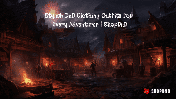 Stylish DnD Clothing Outfits for Every Adventurer _ ShopDnD