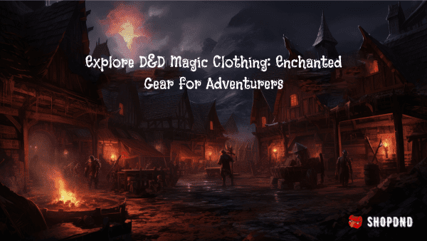 Explore D&D Magic Clothing_ Enchanted Gear for Adventurers