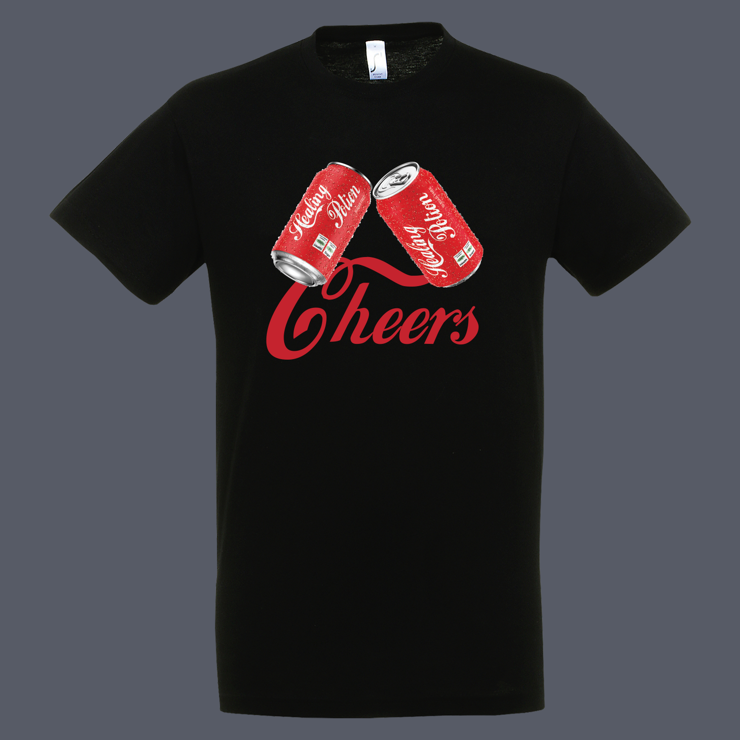 Always Healing Potions Tshirt Black